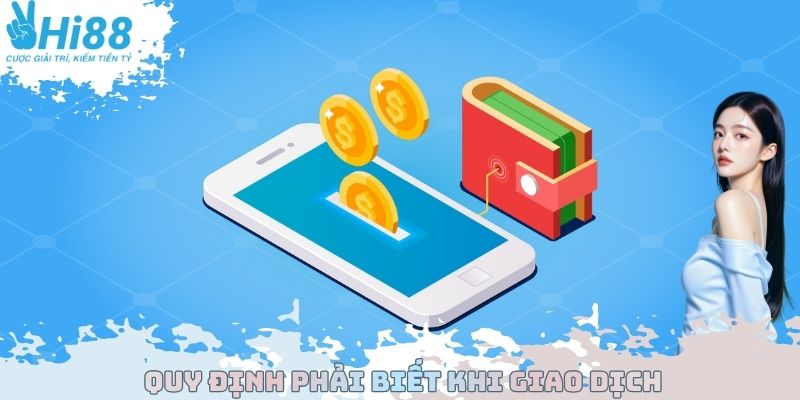 Điều khoản bạn cập nhật về giao dịch